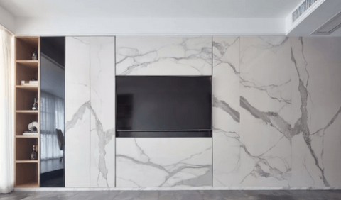 Titanium Calacatta Marble